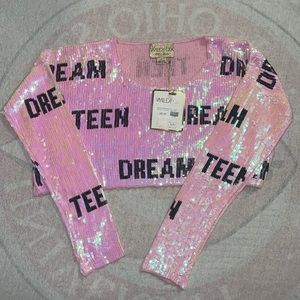 Small Wildfox Long- Sleeved Crop